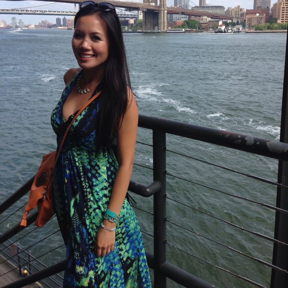 Halter maxi dress